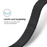 "Pitaka" anglies pluošto nuorodų apyrankė Moderni apyrankė, skirta "Apple Watch" 38-40 mm
