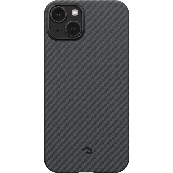 Pitaka MagEz Case 3 1500D für iPhone 14 - Black/Grey Twill