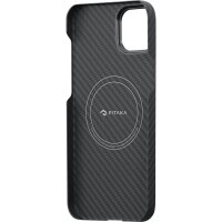 Pitaka MagEz Case 3 1500D für iPhone 14 - Black/Grey Twill