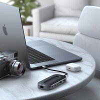 Satechi USB4 Multiport Adapter mit 2.5G Ethernet - Space Gray