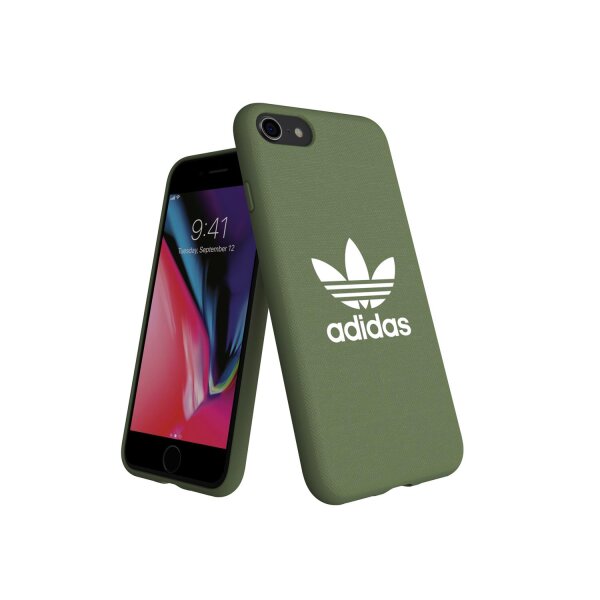 adidas OR Moulded Case CANVAS für iPhone 6/6S/7/8/SE2020/SE2022 grün