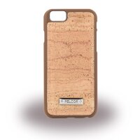 Pelcor Kork Cover Krispy für Apple iPhone 7/8 - Braun