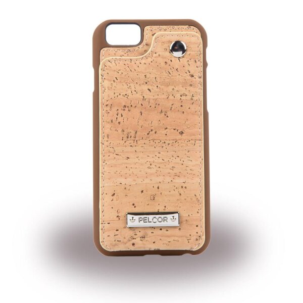 Pelcor Kork Flip Cover für Apple iPhone 7/8