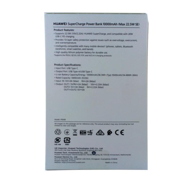 Huawei Powerbank SuperCharge USB-C 10000mAh