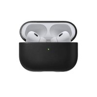 Estuche moderno de piel Nomad para Airpods Pro 2 - Negro