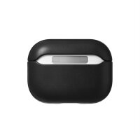Estuche moderno de piel Nomad para Airpods Pro 2 - Negro