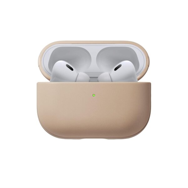 Nomad Modern Leather Case für Airpods Pro 2 - Natural