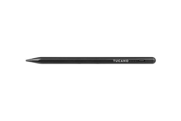 Tucano Universal Active Stylus Pen - Eingabestift für alle gängigen Smartphones, iPads, Tablets - Schwarz
