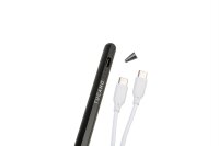 Tucano Universal Active Stylus Pen - Eingabestift für alle gängigen Smartphones, iPads, Tablets - Schwarz