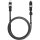Rolling Square inCharge XL Cable 2m - Schwarz