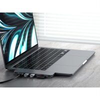 Satechi USB-C Pro Hub Slim Adapter - Space Gray