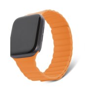 Décodé Silicone Magetic Traction Strap LITE pour Apple Watch 42/44/45/49mm - Abricot