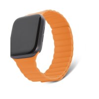 Décodé Silicone Magetic Traction Strap LITE pour Apple Watch 42/44/45/49mm - Abricot