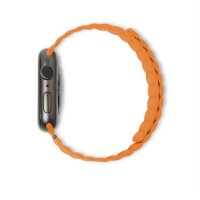 Décodé Silicone Magetic Traction Strap LITE pour Apple Watch 42/44/45/49mm - Abricot