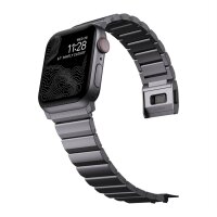 Nomad Strap Aluminium Armband für Watch 42/44/45/49mm - Space Gray