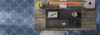 Twelve South DeskPad Kunstleder Unterlage für den Schreibtisch - Schwarz