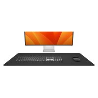 Twelve South DeskPad Kunstleder Unterlage für den Schreibtisch - Schwarz