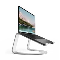 Twelve South Curve SE Support en aluminium pour MacBook, ordinateurs portables - argenté