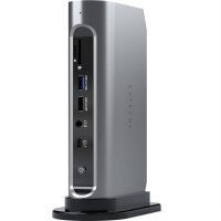 Satechi Thunderbolt 4 Multimedia Pro Dock mit 16 Anschlussmöglichkeiten - Space Grey