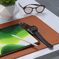 Satechi 2-in-1 USB-C Charging Dock für Apple Watch & AirPods - Silber