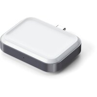 Satechi 2-in-1 USB-C Charging Dock für Apple Watch & AirPods - Silber