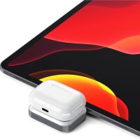 Satechi 2-in-1 USB-C Charging Dock für Apple Watch & AirPods - Silber