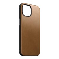 Nomad Modern Leather Case für iPhone 15 - English Tan