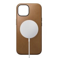 Nomad Modern Leather Case für iPhone 15 - English Tan