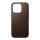 Nomad Modern Leather Case für iPhone 15 Pro - Braun