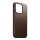 Nomad Modern Leather Case für iPhone 15 Pro - Braun