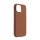 Decoded Leather Backcover für iPhone 15 - Tan
