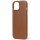 Decoded Leather Backcover für iPhone 15 - Tan