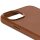 Decoded Leather Backcover für iPhone 15 - Tan