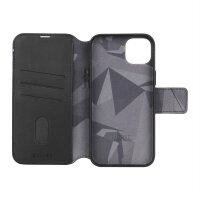 Decoded Leather Detachable Wallet für iPhone 15 - Black