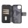 Decoded Leather Detachable Wallet für iPhone 15 - Black
