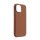 Decoded Leather Backcover für iPhone 15 Plus - Tan