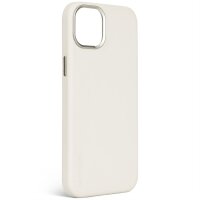 Decoded Leather Backcover für iPhone 15 Plus - Clay