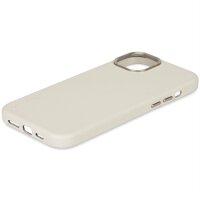 Decoded Leather Backcover für iPhone 15 Plus - Clay
