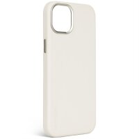 Decoded Leather Backcover für iPhone 15 Plus - Clay