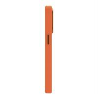Decoded AntiMicrobial Silicone Backcover für iPhone 15 Pro - Apricot Crush (Orange)