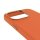 Decoded AntiMicrobial Silicone Backcover für iPhone 15 Pro - Apricot Crush (Orange)