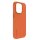 Decoded AntiMicrobial Silicone Backcover für iPhone 15 Pro - Apricot Crush (Orange)