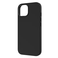 Decoded AntiMicrobial Silicone Backcover für iPhone 15 Plus - Graphene (Grau)