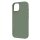 Decoded AntiMicrobial Silicone Backcover für iPhone 15 Plus - Sage Leaf (Grün)