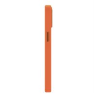 Decoded AntiMicrobial Silicone Backcover für iPhone 15 Plus - Apricot (Orange)