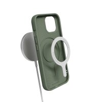 Woodcessories Bio Case MagSafe für iPhone 15 - Midnight Green