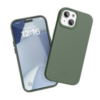 Woodcessories Bio Case MagSafe für iPhone 15 - Midnight Green