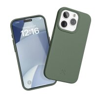 Woodcessories Bio Case MagSafe für iPhone 15 Pro Max - Midnight Green