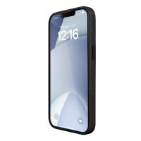 Woodcessories Bio Leather Case MagSafe für iPhone 15 Plus - Black
