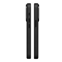 Woodcessories Bio Leather Case MagSafe für iPhone 15 Pro Max - Black